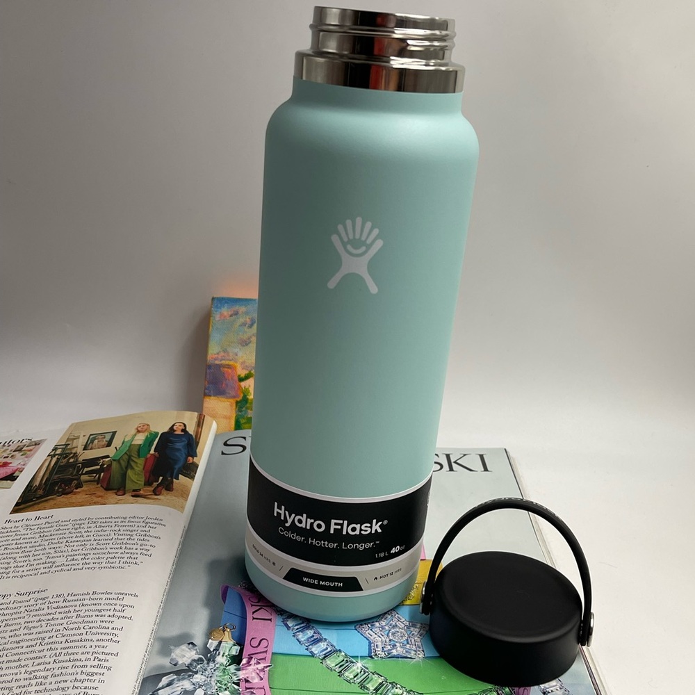 new Hydro Flask Wide Mouth 40 oz. Bottle - Dew
